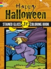 Image for Happy Halloween Stained Glass Jr. Coloring Book