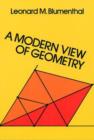 Image for Modern View of Geometry