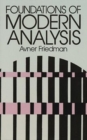 Image for Foundations of Modern Analysis