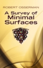 Image for A survey of minimal surfaces
