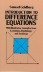 Image for Introduction to Difference Equations