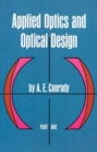 Image for Applied Optics and Optical Design: Pt. 1