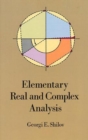 Image for Elementary Real and Complex Analysis