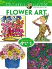 Image for Creative Haven FLOWER ART Coloring Book : Deluxe Edition 4 books in 1