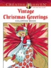 Image for Creative Haven Vintage Christmas Greetings Coloring Book