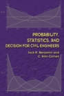 Image for Probability, statistics, and decision for civil engineers