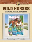 Image for Creative Haven Wild Horses Stained Glass Coloring Book