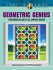 Image for Creative Haven Geometric Genius Stained Glass Coloring Book