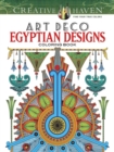 Image for Creative Haven Art Deco Egyptian Designs Coloring Book