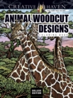 Image for Creative Haven Deluxe Edition Animal Woodcut Designs Coloring Book : Striking Designs on a Dramatic Black Background