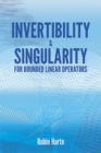 Image for Invertibility and Singularity for Bounded Linear Operators