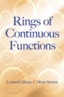 Image for Rings of Continuous Functions