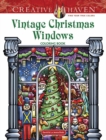 Image for Creative Haven Vintage Christmas Windows Coloring Book