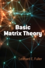 Image for Basic matrix theory