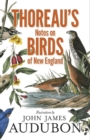 Image for Thoreau&#39;S Notes on Birds of New England