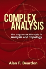 Image for Complex analysis  : the argument principle in analysis and topology