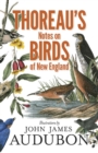 Image for Thoreau&#39;s Notes on Birds of New England