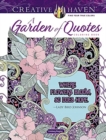 Image for Creative Haven a Garden of Quotes Coloring Book