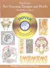 Image for Full-color art nouveau designs &amp; motifs CD-ROM &amp; book