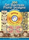 Image for 346 Art Nouveau Floral Designs CD-ROM and Book