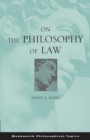 Image for On the Philosophy of Law