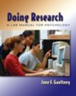 Image for Doing Research : A Lab Manual for Psychology