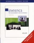 Image for Statistics for Management and Economics