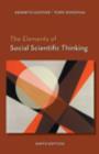 Image for The Elements of Social Scientific Thinking