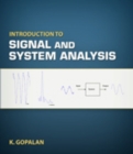 Image for Introduction to signal systems and analysis