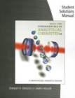 Image for Student Solutions Manual for Skoog/West/Holler/Crouch&#39;s Fundamentals of  Analytical Chemistry, 9th