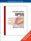 Image for A simple guide to SPSS for Version 16.0