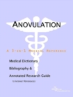 Image for Anovulation - A Medical Dictionary, Bibliography, and Annotated Research Guide to Internet References