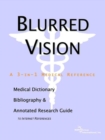 Image for Blurred Vision - A Medical Dictionary, Bibliography, and Annotated Research Guide to Internet References