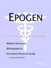 Image for Epogen - A Medical Dictionary, Bibliography, and Annotated Research Guide to Internet References