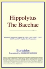 Image for Hippolytus the Bacchae