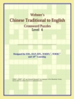 Image for Webster&#39;s Chinese Traditional to English Crossword Puzzles