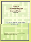 Image for Webster&#39;s German to English Crossword Puzzles : Level 1