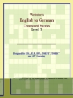 Image for Webster&#39;s English to German Crossword Puzzles : Level 7