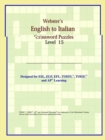 Image for Webster&#39;s English to Italian Crossword Puzzles