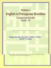 Image for Webster&#39;s English to Portuguese Brazilian Crossword Puzzles : Level 13