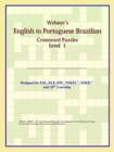 Image for Webster&#39;s English to Portuguese Brazilian Crossword Puzzles : Level 1