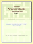 Image for Webster&#39;s Portuguese to English Crossword Puzzles : Level 1