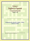 Image for Webster&#39;s English to Spanish Crossword Puzzles : Level 10