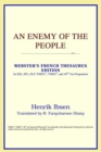 Image for An Enemy of the People (Webster&#39;s French Thesaurus Edition)