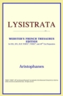 Image for Lysistrata (Webster&#39;s French Thesaurus Edition)