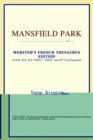 Image for Mansfield Park (Webster&#39;s French Thesaurus Edition)