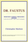 Image for Dr. Faustus (Webster&#39;s German Thesaurus Edition)