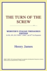 Image for The Turn of the Screw (Webster&#39;s Italian Thesaurus Edition)