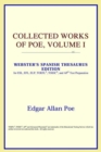 Image for Collected Works of Poe, Volume I (Webster&#39;s Spanish Thesaurus Edition)