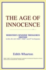 Image for The Age of Innocence (Webster&#39;s Spanish Thesaurus Edition)